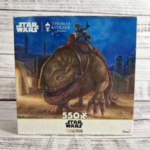 Thomas Kinkade Star Wars Mandalorian The Reckoning 550 pc. Jigsaw Puzzle New